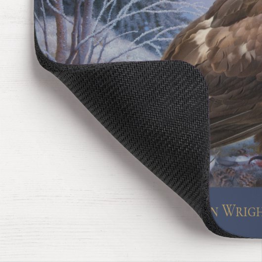 Ferdinand von Wright Golden Adler 1884 Wildlife Mousepad (Ecke)