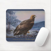 Ferdinand von Wright Golden Adler 1884 Wildlife Mousepad (Mit Mouse)