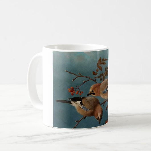 Ferdinand von Wright - Jay Kaffeetasse (Vorderseite Links)