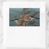 Ferdinand von Wright - Jay Rechteckiger Aufkleber (Tasche)