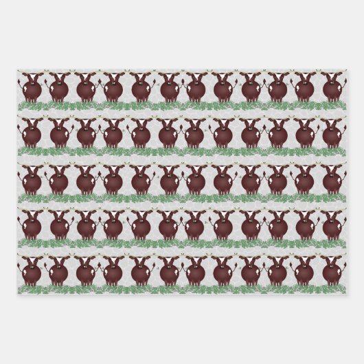 Ferdinand Wrapping Paper Sheets Geschenkpapier Set (Vorderseite 3)