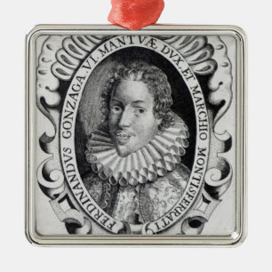 Ferdinando Gonzaga, Herzog von Mantua Ornament Aus Metall
