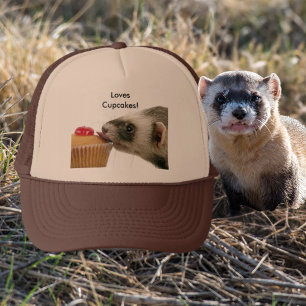 Fereaux Love Cupcakes Hat Truckerkappe