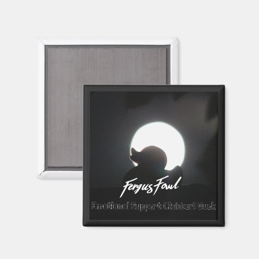 FergusFowl ES(R)D Magnet (Vorderseite/Rückseite)