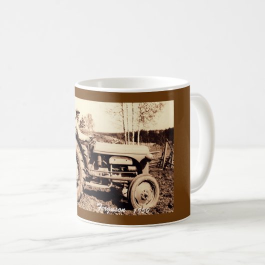 Ferguson 1950 Traktor-Tasse Kaffeetasse (VorderseiteRechts)