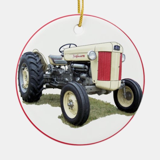 Ferguson 40 keramik ornament (Vorne)