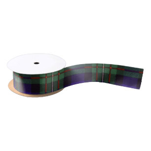 Ferguson-Clan karierter schottischer Tartan Satinband