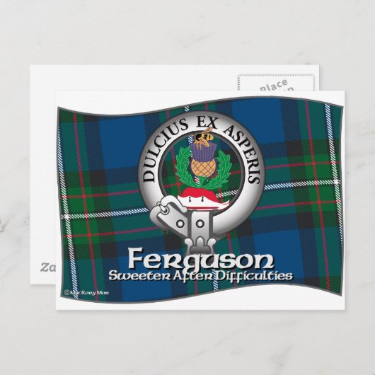 Ferguson Clan Postkarte (Vorne/Hinten)