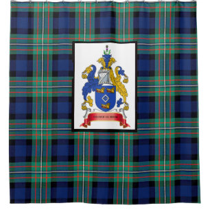 Ferguson Clan Tartan Banner oder Duschvorhang