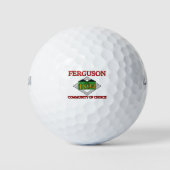 Ferguson-Flagge, Missouri Golfball (Vorderseite)