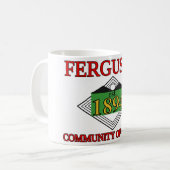 Ferguson-Flagge, Missouri Kaffeetasse (Vorderseite Links)