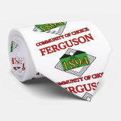 Ferguson-Flagge, Missouri Krawatte (Gerollt)