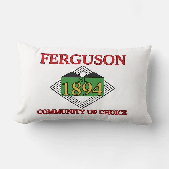 Ferguson-Flagge, Missouri Lendenkissen (Vorderseite)