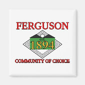 Ferguson-Flagge, Missouri Magnet (Vorne)