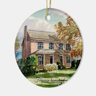 Ferguson-Haus-Schmuck - The Cedars Keramik Ornament
