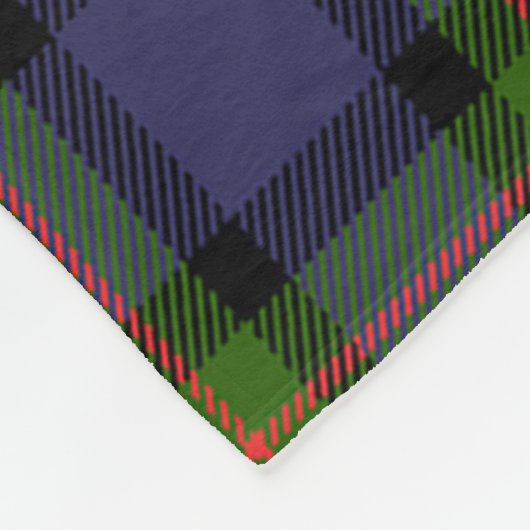 Ferguson Modern Kariert Fleecedecke (Ecke)