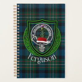 Ferguson schottischer Clan Tartan und Wappen Planer