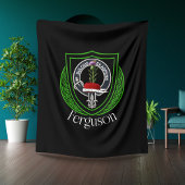 Ferguson schottisches Clan-Wappen Fleecedecke