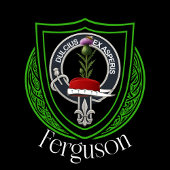 Ferguson schottisches Clan-Wappen Fleecedecke