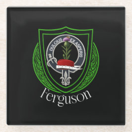 Ferguson schottisches Clan-Wappen Glasuntersetzer