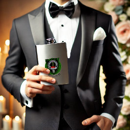 Ferguson Scottish Clan Crest Flachmann