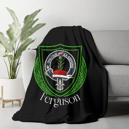 Ferguson Scottish Clan Crest Fleecedecke