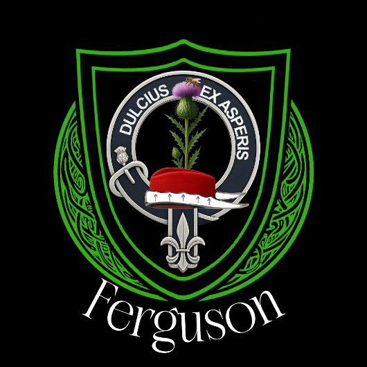 Ferguson Scottish Clan Crest Fleecedecke
