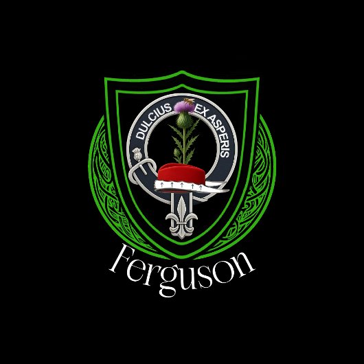 Ferguson Scottish Clan Crest Fleecedecke