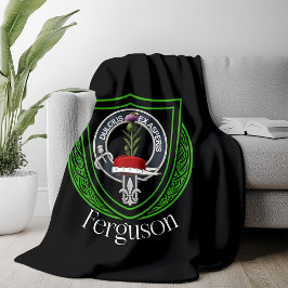 Ferguson Scottish Clan Crest Fleecedecke