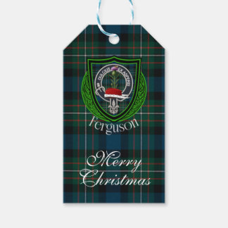 Ferguson Scottish Clan Tartan & Crest Geschenkanhänger