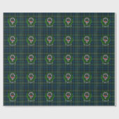 Ferguson Scottish Clan Tartan & Crest Geschenkpapier (Flach)