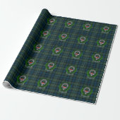 Ferguson Scottish Clan Tartan & Crest Geschenkpapier (Ungerollt)