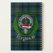 Ferguson Scottish Clan Tartan & Crest Planer (Rückseite)