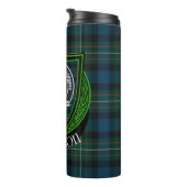 Ferguson Scottish Clan Tartan & Crest Thermosbecher (Nach rechts gedreht)