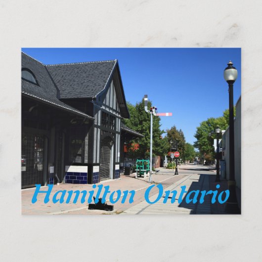 Ferguson Station Hamilton Ontario Postkarte (Vorderseite)