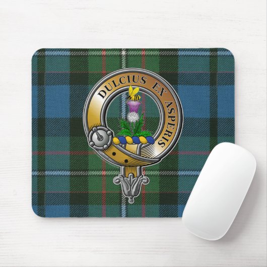 Ferguson Tartan & Abzeichen Mousepad (Mit Mouse)