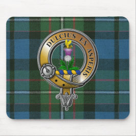 Ferguson Tartan & Abzeichen Mousepad