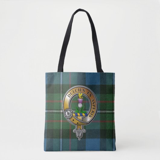 Ferguson Tartan & Abzeichen Tasche (Vorderseite)
