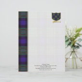 Ferguson-Tartan-Designpapier Briefbogen (Stehend Vorderseite)