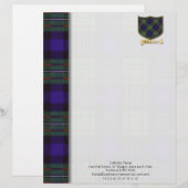 Ferguson-Tartan-Designpapier Briefbogen (Vorne/Hinten)