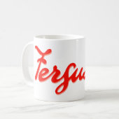 Ferguson Tractor Wanderrocknick Kaffeetasse (Vorderseite Links)