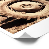 Ferguson Traktor 1950 Poster (Ecke)