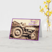 Ferguson Traktor 1950 Ruhestand Karte (Gelbe Blume)