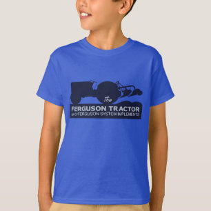 Ferguson Traktor Vintage Wandernde Ente Kinder T-Shirt