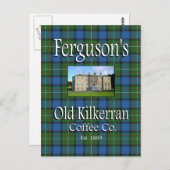 Ferguson's Old Kilkerran Coffee Co. Postkarte (Vorne/Hinten)