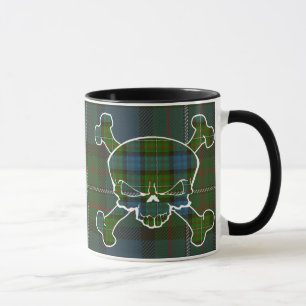 Fergusontartan-Schädel keine Fahnen-Tasse Tasse