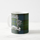 Fergusontartan-Schild Kaffeetasse (Vorderseite Links)