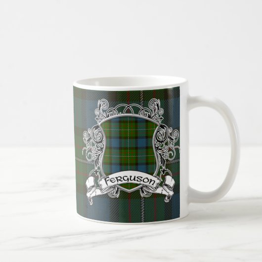 Fergusontartan-Schild Kaffeetasse (Rechts)