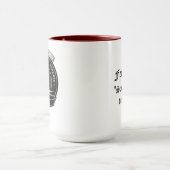 Fergusson Clan Abzeichen Combo 15oz Tasse (Zentrum)