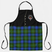 Fergusson Clan Abzeichen & Tartan Kilt Schürze (Vorderseite)